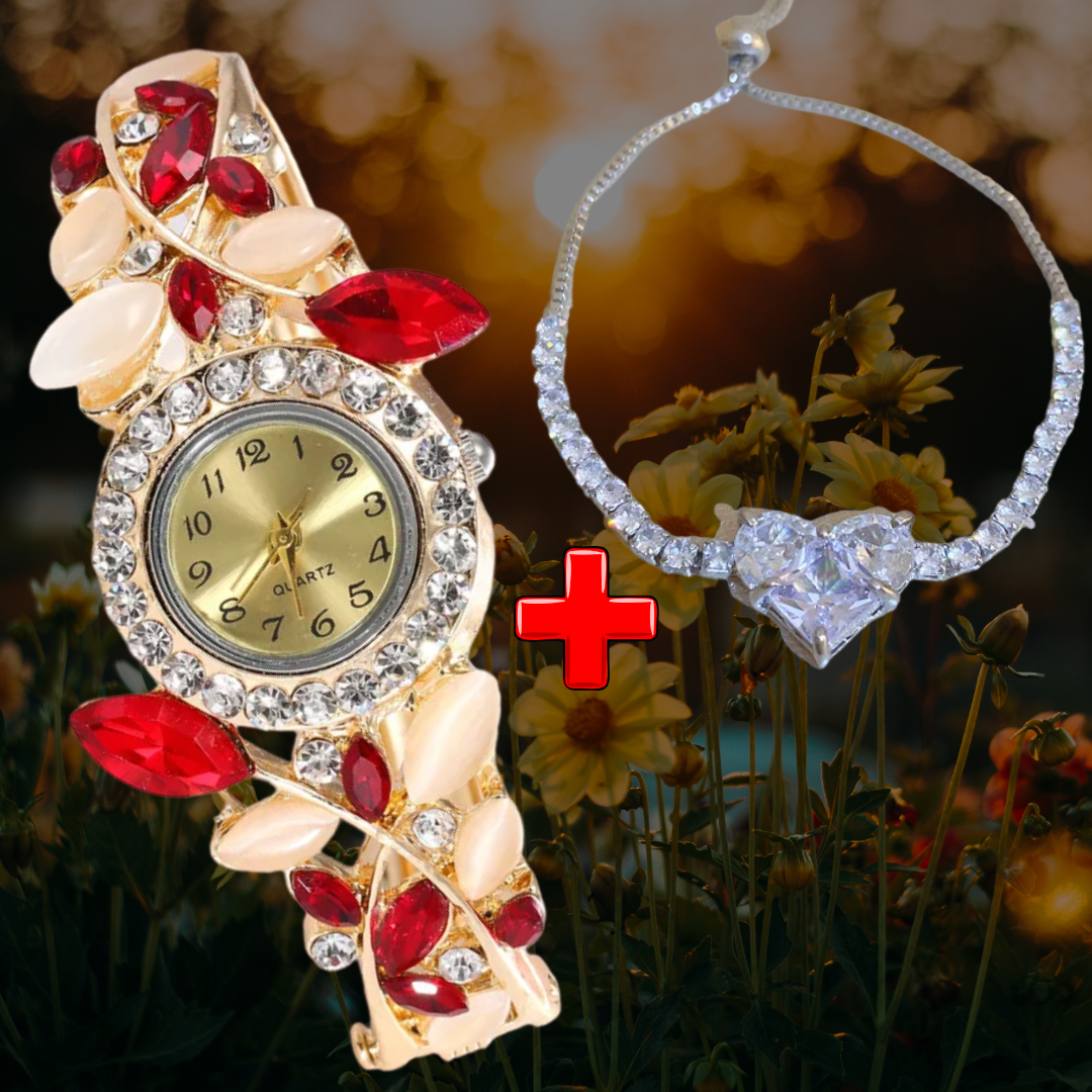 COMBO DIAMANTADO❤️ (𝙍𝙀𝙇𝙊𝙅 + 𝘾𝙊𝙇𝙇𝘼𝙍 + 𝘽𝙍𝘼𝙕𝘼𝙇𝙀𝙏𝙀 + 𝘾𝘼𝙅𝘼 𝘿𝙀 𝙍𝙀𝙂𝘼𝙇𝙊)
