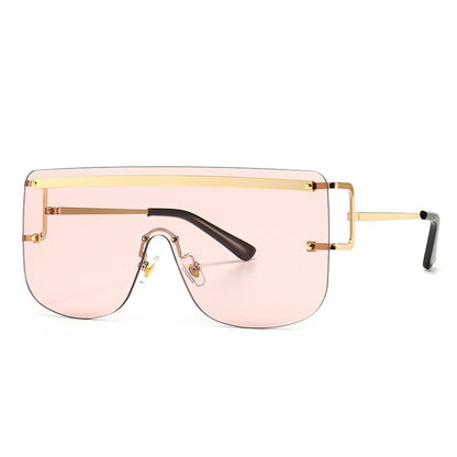 GAFAS DE LUJO CROMADAS ROSA